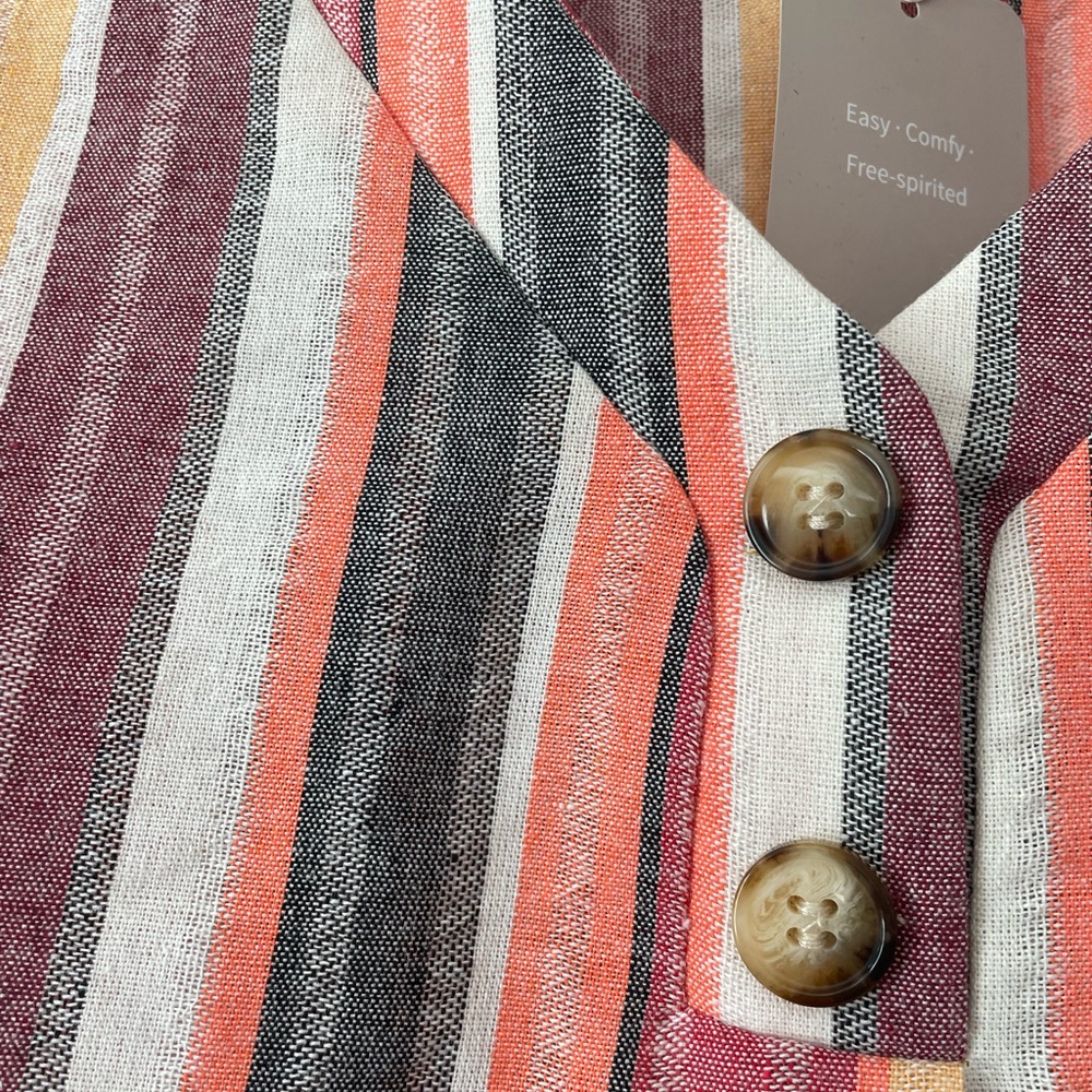 Kohl's Multicolor Striped Tank Top - Picture 3 of 6